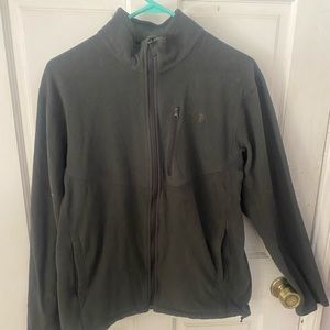 North face men’s grey  fleece medium